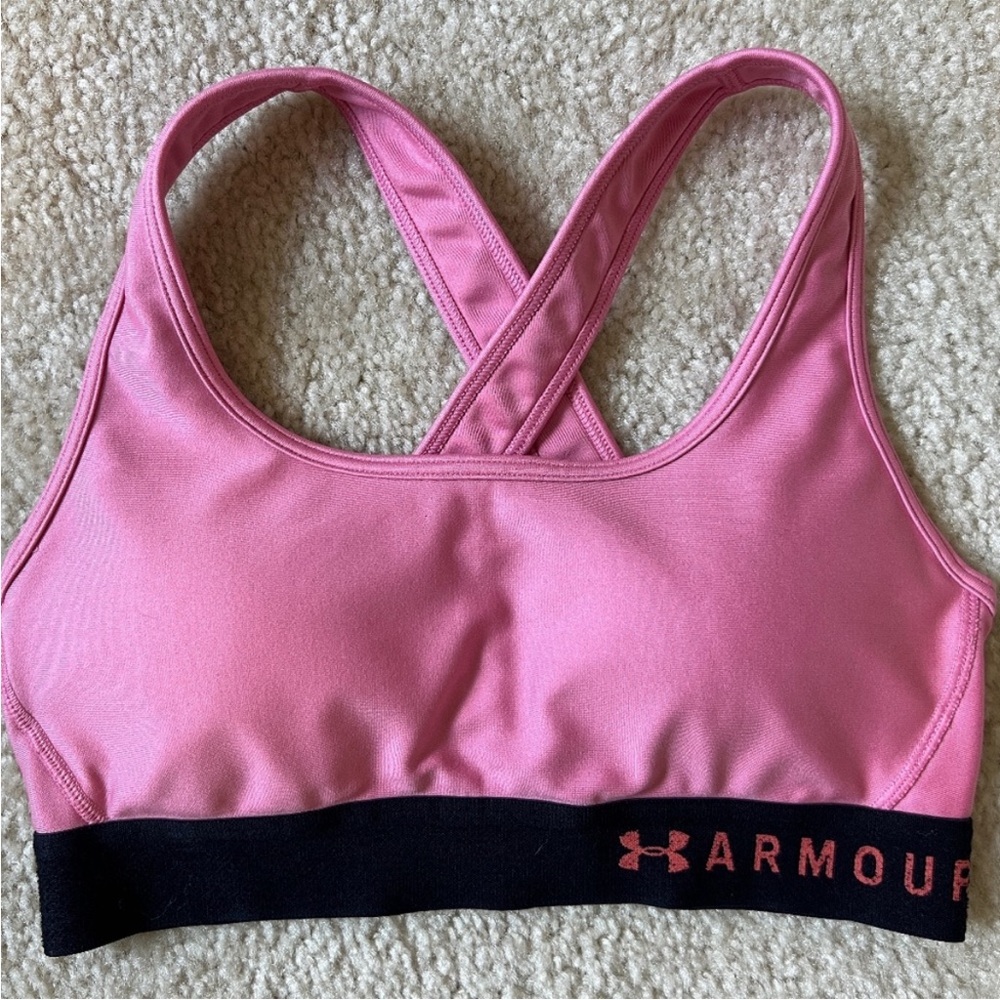 UnderArmour Pink Sports Bra